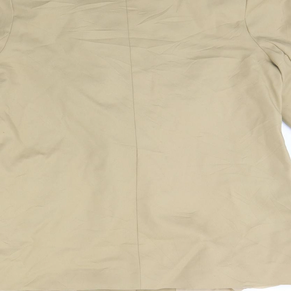 Primark Womens Beige   Jacket Blazer Size 16