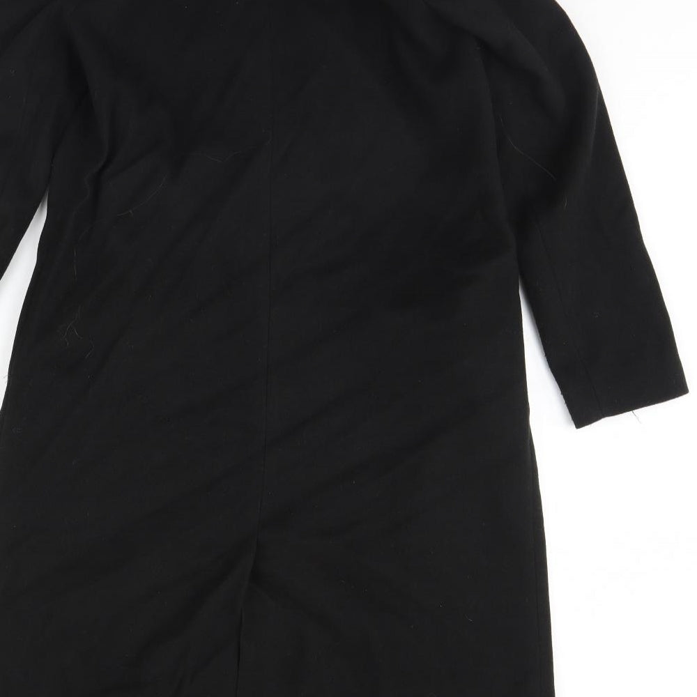 Primark Womens Black   Overcoat Coat Size 8