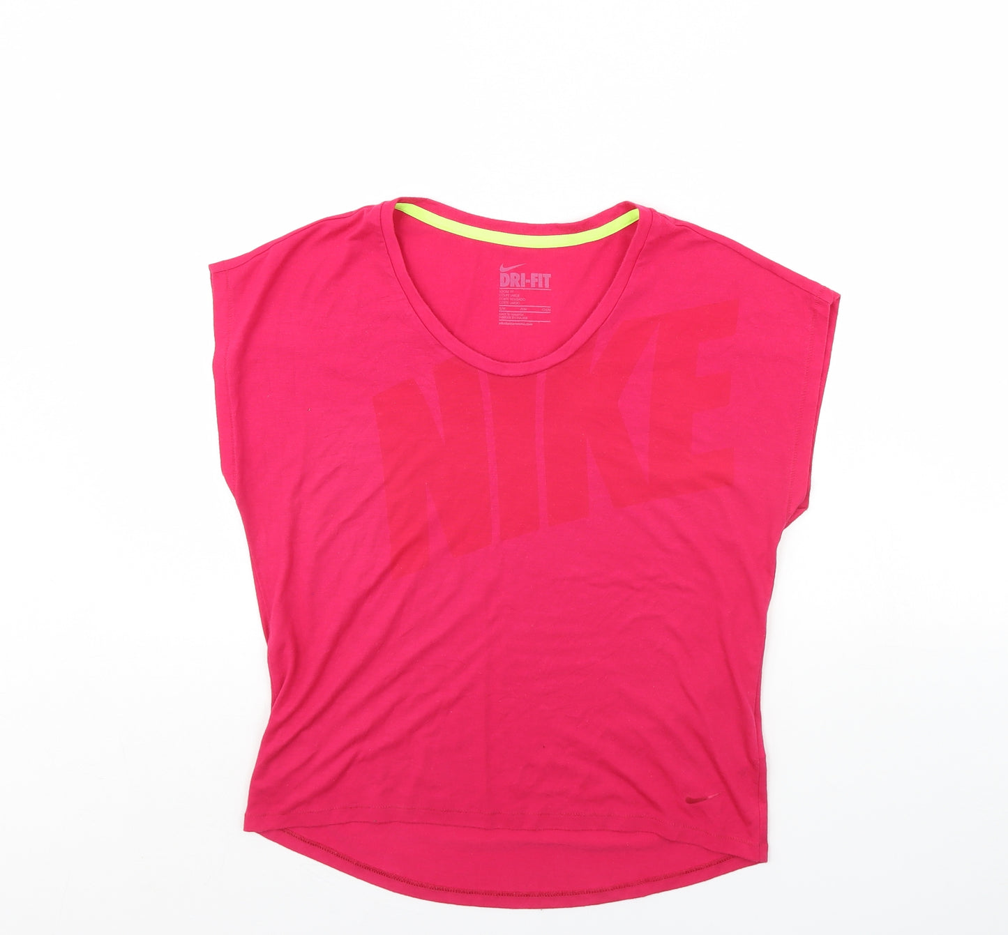 Nike Womens Pink   Basic T-Shirt Size S