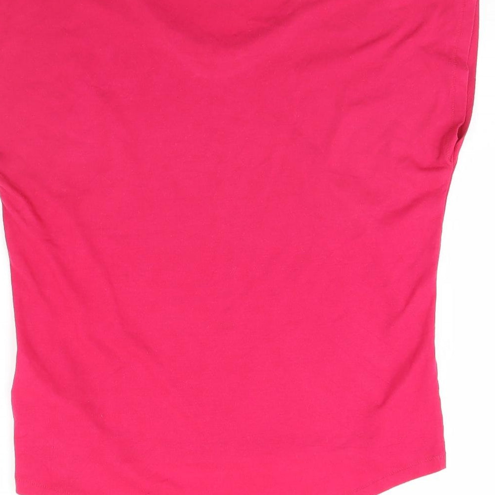 Nike Womens Pink   Basic T-Shirt Size S