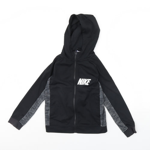 Nike Boys Black   Jacket  Size 12 Years