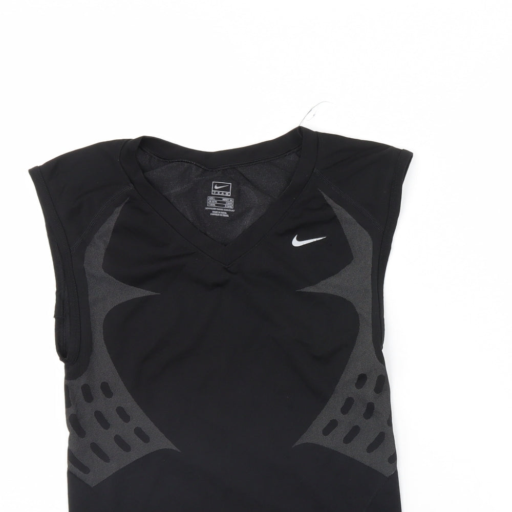 Nike Mens Black   Basic Tank Size L