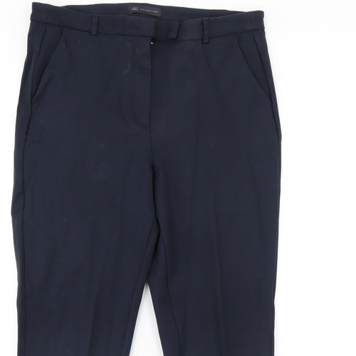 M&S Womens Blue   Dress Pants Trousers Size 16 L30 in