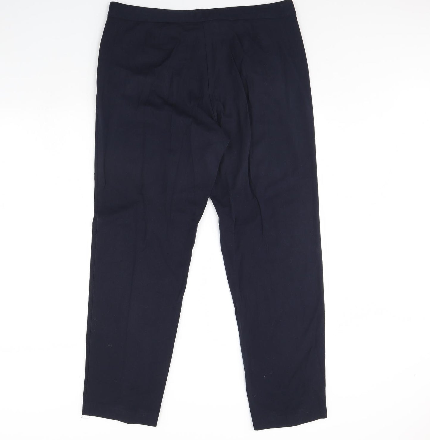 m&s Womens Blue   Dress Pants Trousers Size 16 L31 in