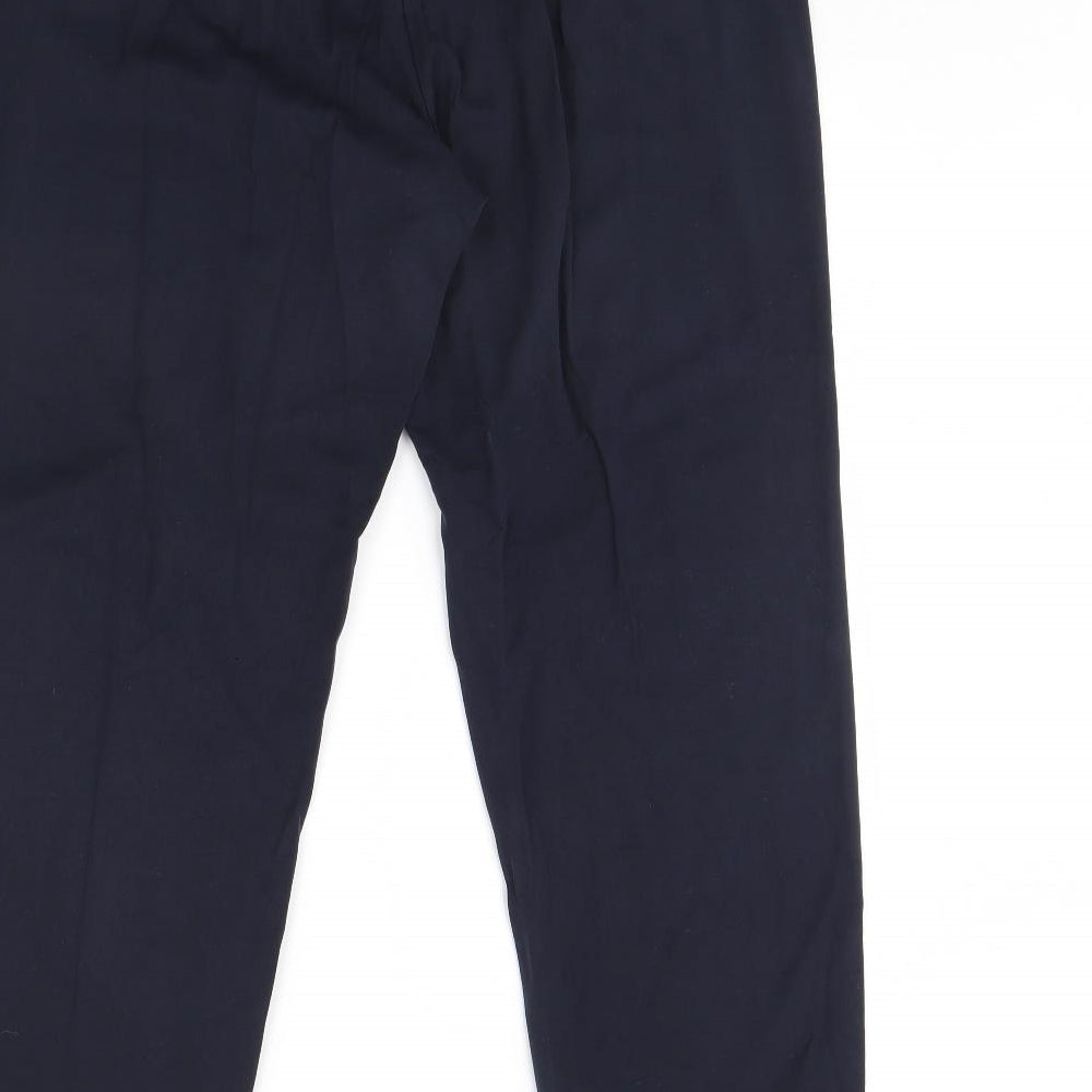 m&s Womens Blue   Dress Pants Trousers Size 16 L31 in