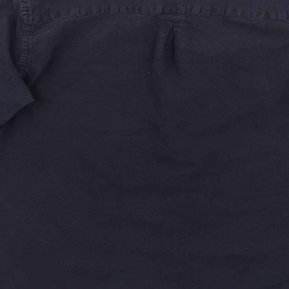 River Island Mens Blue    Button-Up Size XS