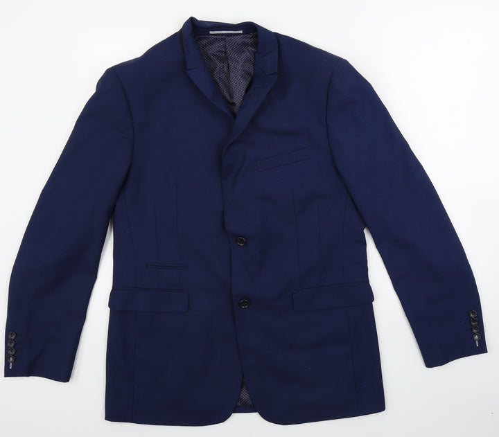 Skopes Mens Blue   Jacket Suit Jacket Size L