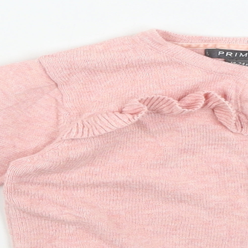 Primark Girls Pink   Jacket  Size 18-24 Months