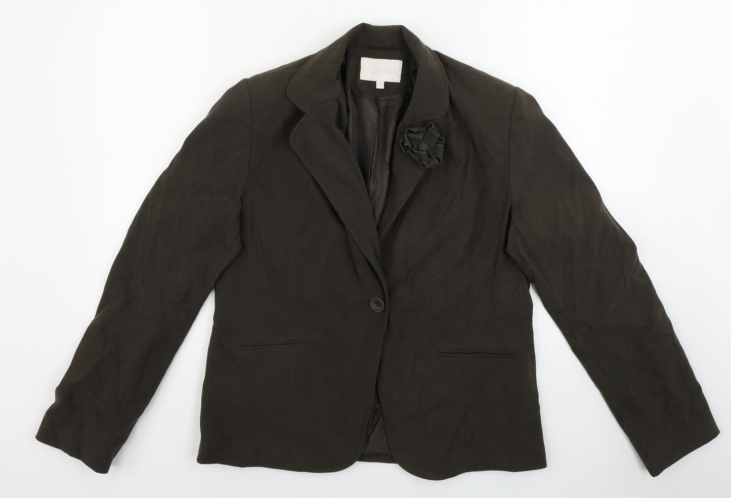 EVIE      Womens Brown   Jacket Blazer Size 16