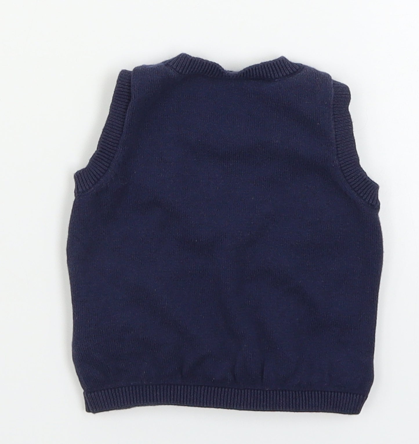 Mother Care Baby Blue Geometric  Jacket  Size 3-6 Months