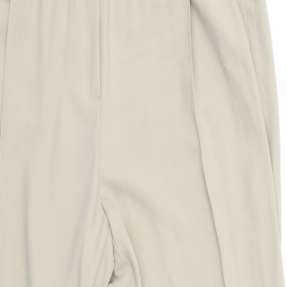 Marks and Spencer Womens Beige   Trousers  Size 22 L27 in - Marks and Spencer