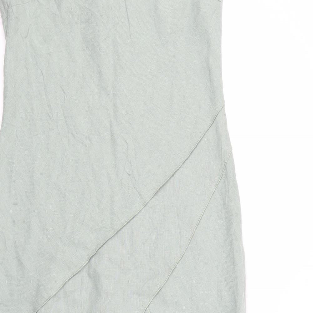 Per Una Womens Green   Fit & Flare  Size 14  - Per Una