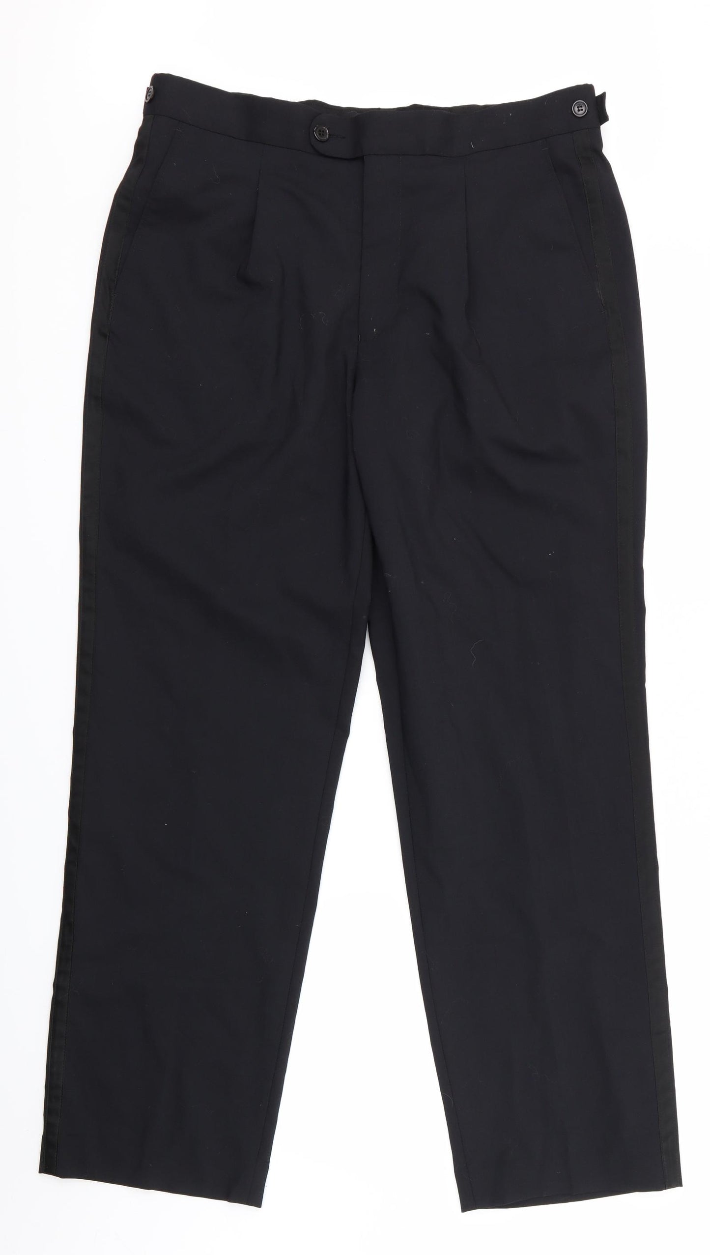 Taylor & Wright Mens Black   Trousers  Size 34 L31 in - Taylor & Wright Trousers