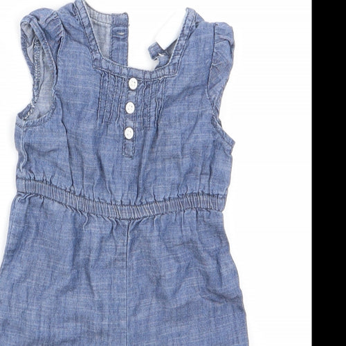 Florence and Fred  Blue   Romper One-Piece   - Florence and Fred