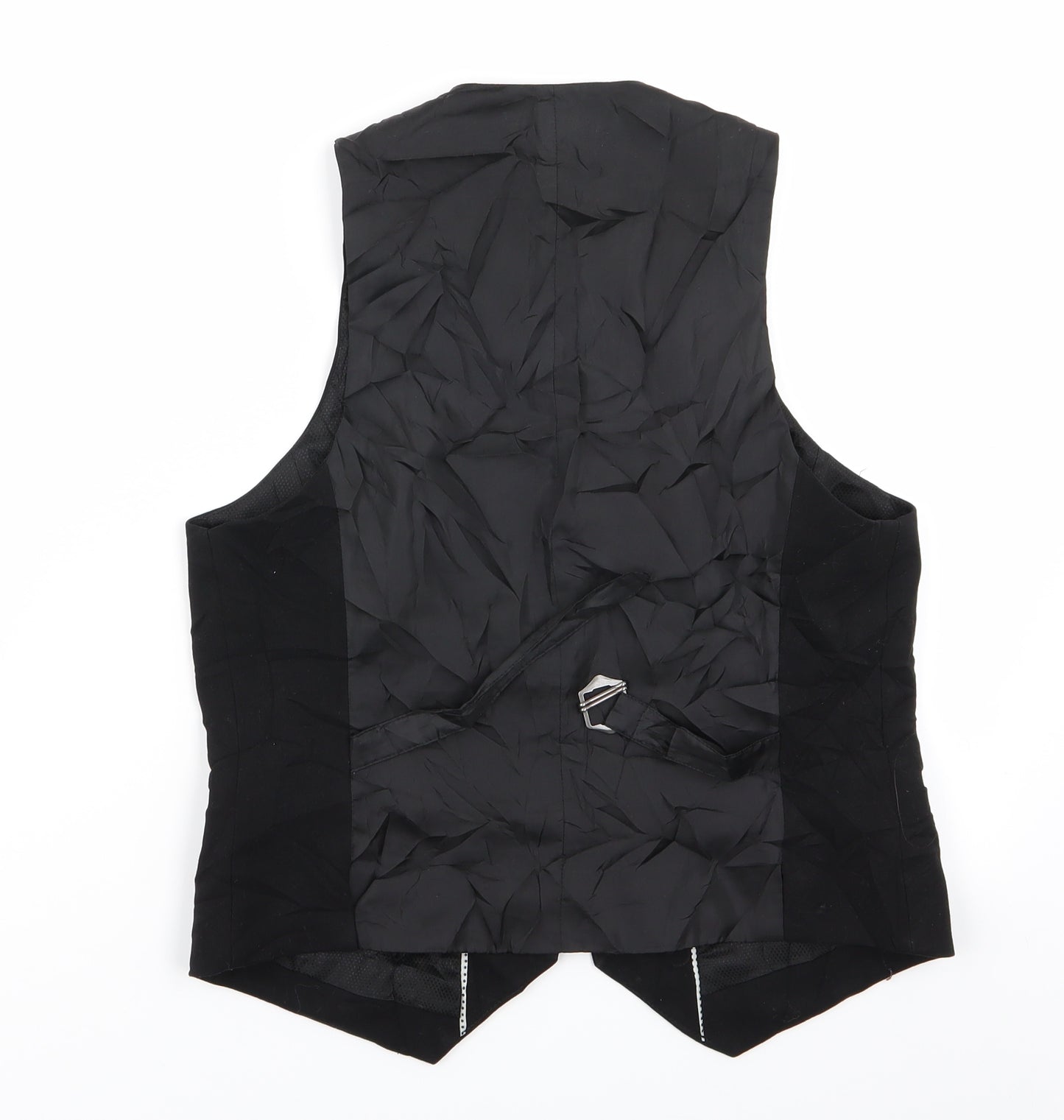 H&M Womens Black   Jacket Waistcoat Size 8  - H&M Waistcoat