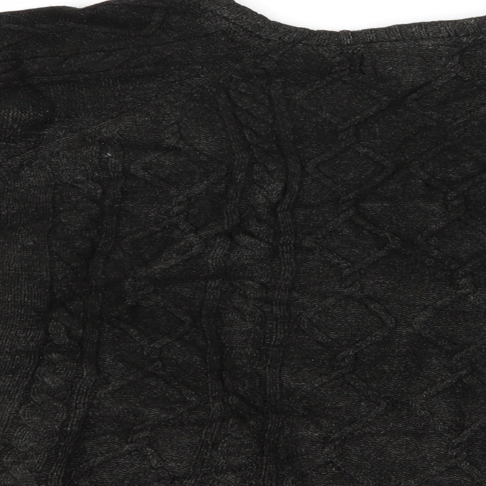 George Mens Black   Pullover Jumper Size L  - George Jumper