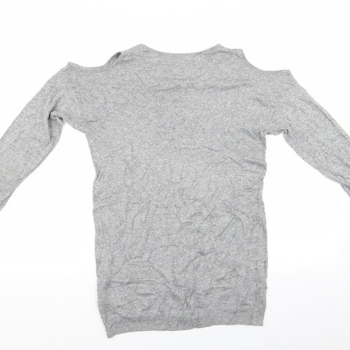 Florence and Fred Womens Green   Pullover Jumper Size 6  - Florence and Fred - Cut out Shoulders