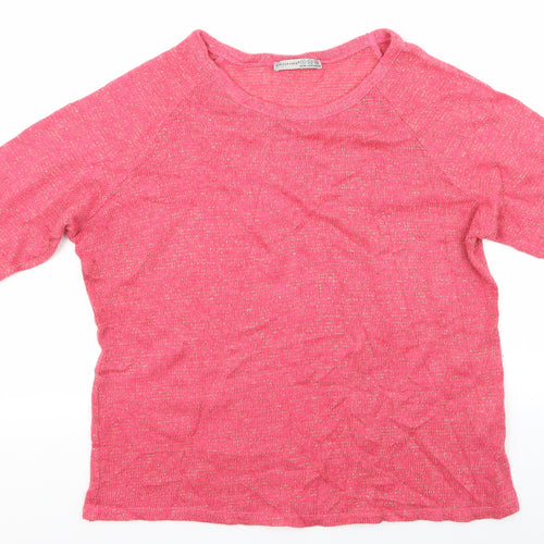 Atmosphere Womens Pink   Pullover Jumper Size 14  - Atmosphere, glitter sweater