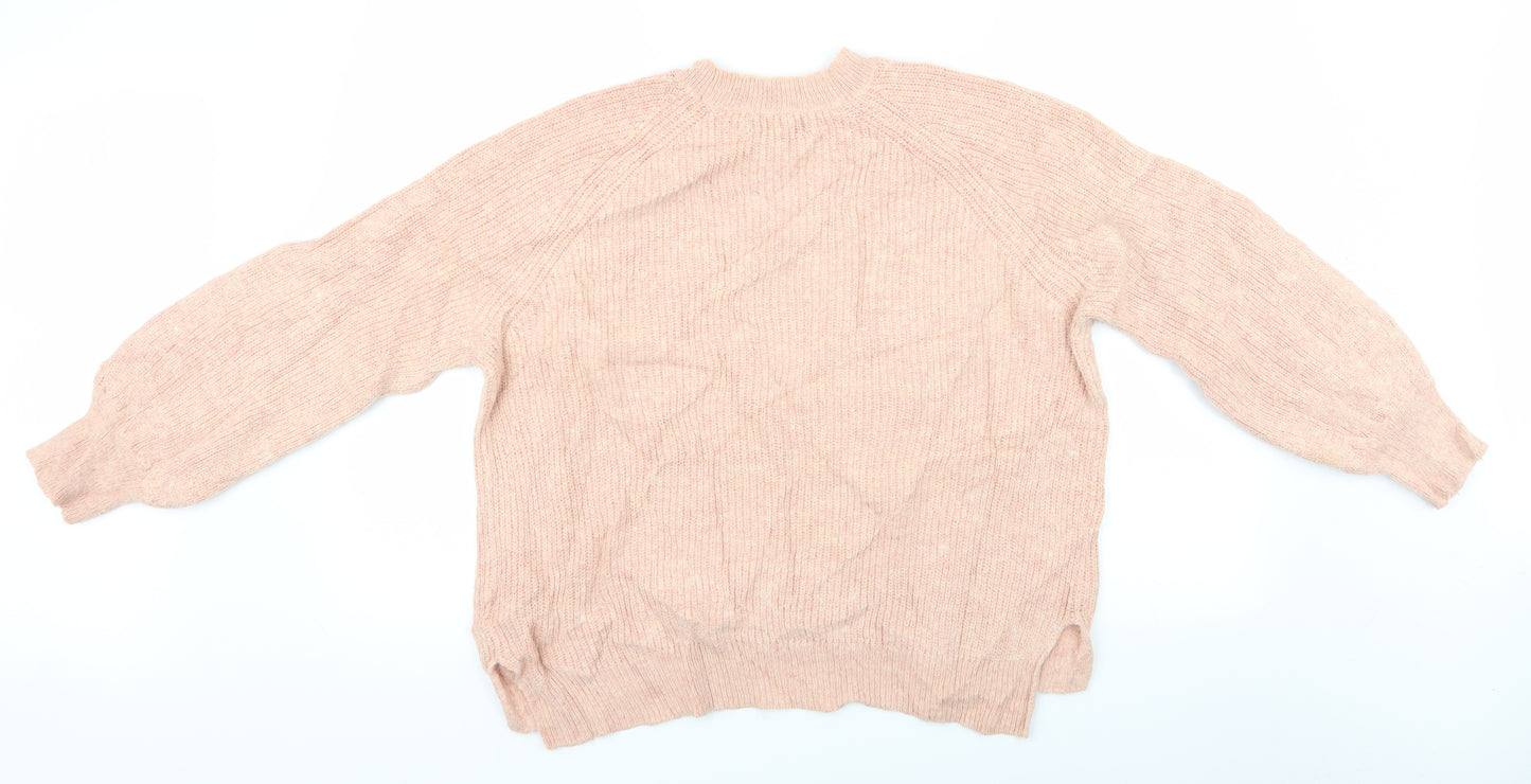 Marks and Spencer Womens Pink   Pullover Jumper Size L  - Marks and Spencer
