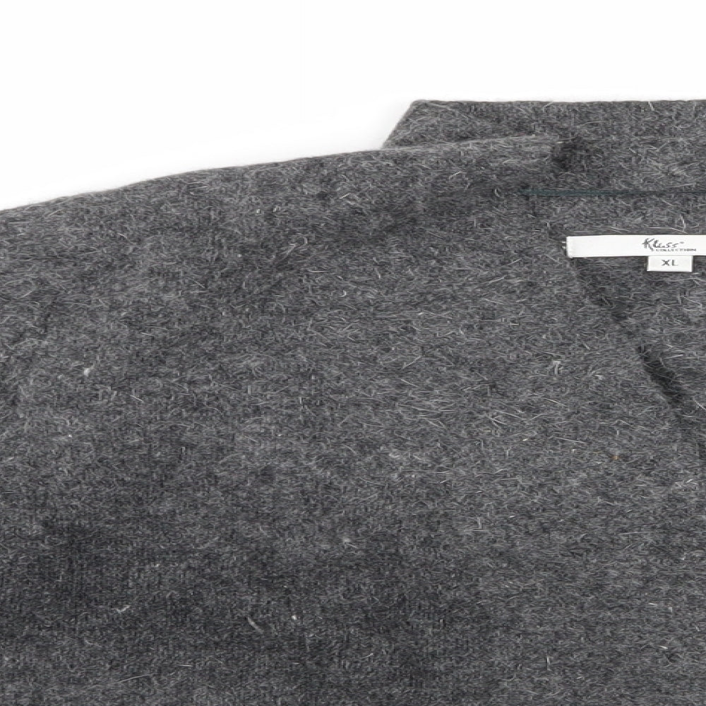 Klass Womens Grey   Cardigan Jumper Size XL  - Klass Cardigan