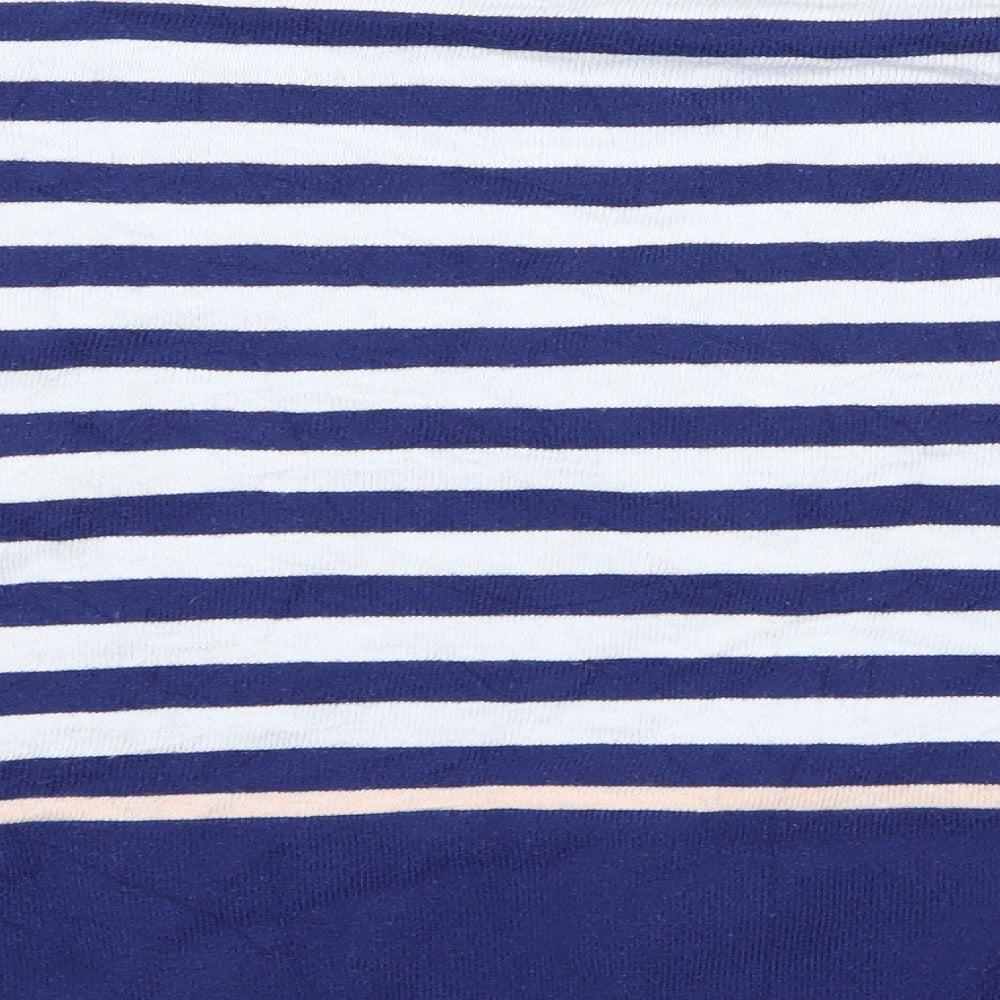 Marks and Spencer Womens Black Striped  Pullover Jumper Size 18  - Marks and Spencer