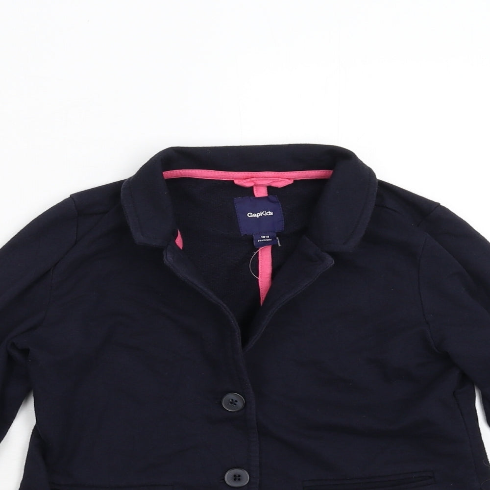 Gap Girls Blue   Jacket Blazer Size 10-11 Years