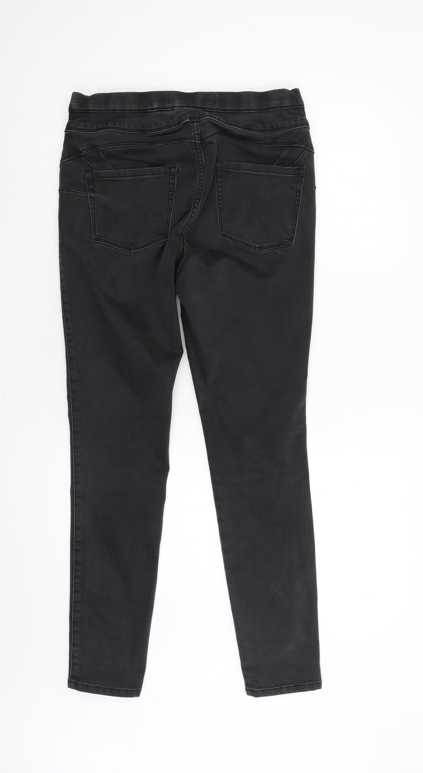 NEXT Womens Black  Denim Jegging Jeans Size 12 L29 in