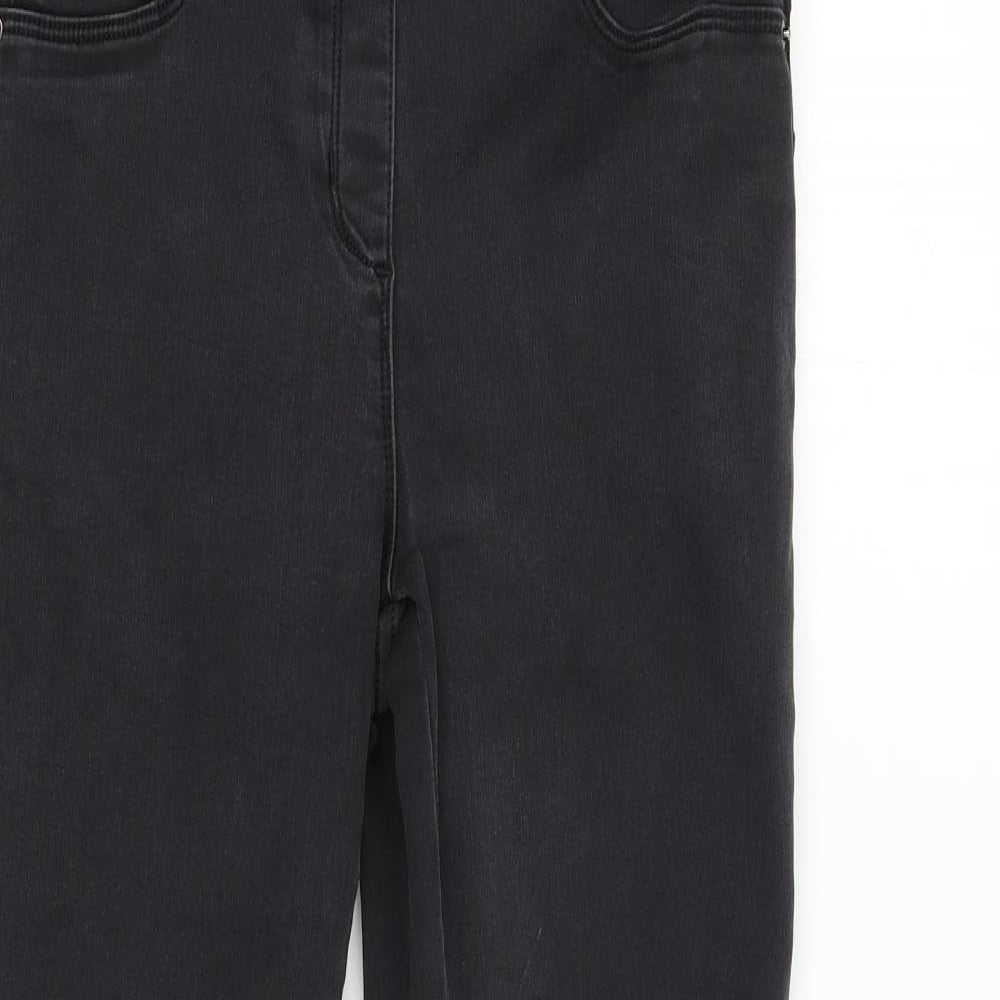 NEXT Womens Black  Denim Jegging Jeans Size 12 L29 in