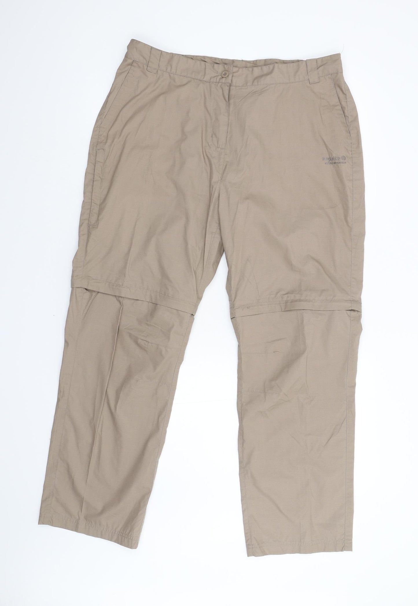 Regatta Womens Beige   Trousers  Size 18 L29 in