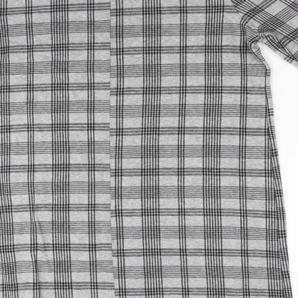 Primark Womens Grey Check  Shift  Size 14