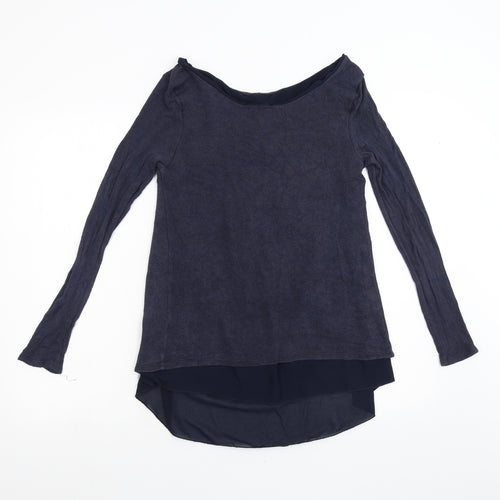 Preworn Womens Blue  Knit Pullover Jumper Size M
