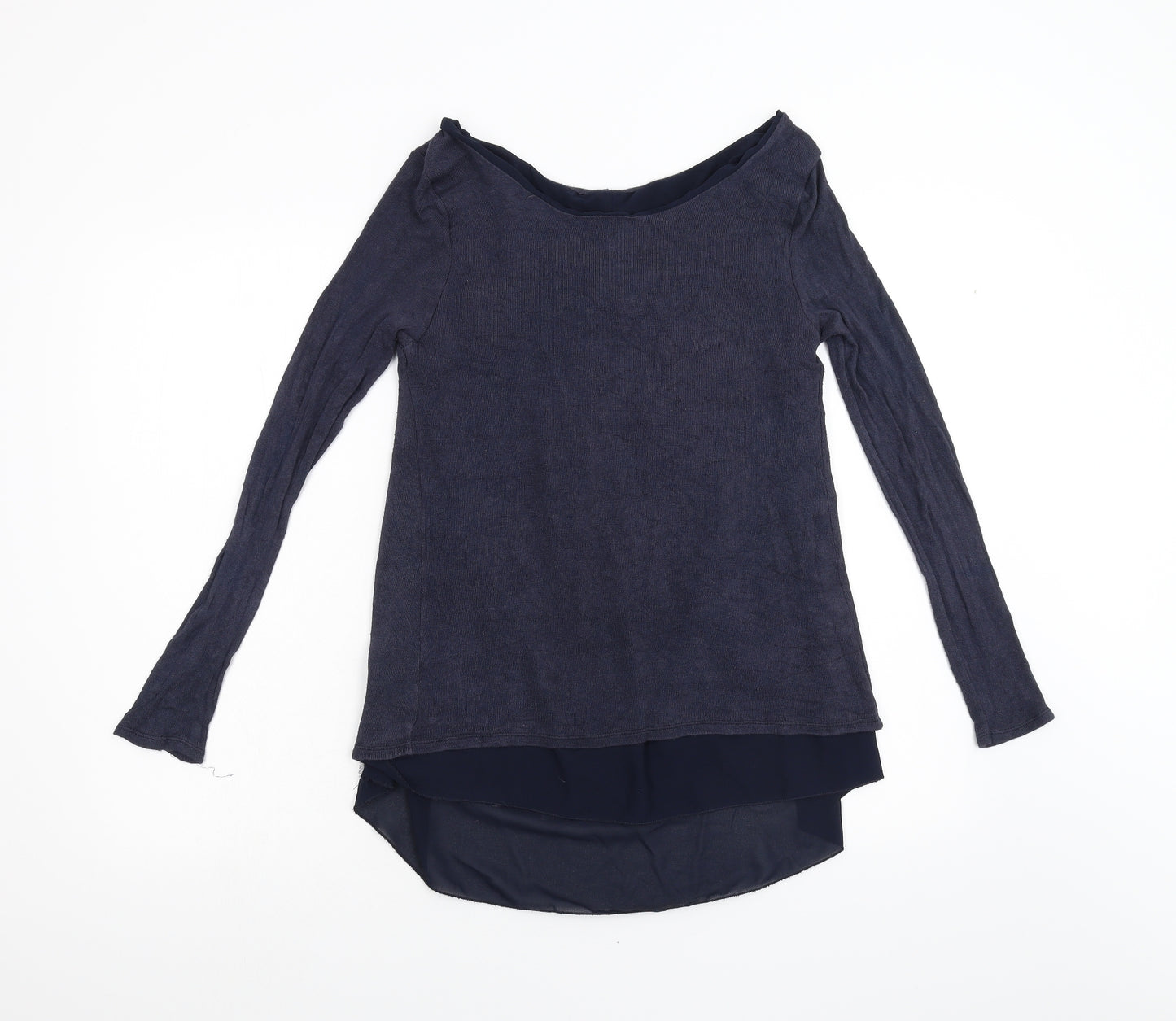 Preworn Womens Blue  Knit Pullover Jumper Size M