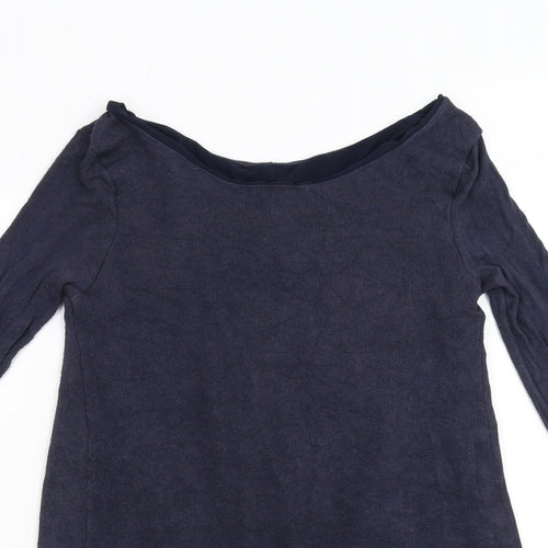 Preworn Womens Blue  Knit Pullover Jumper Size M