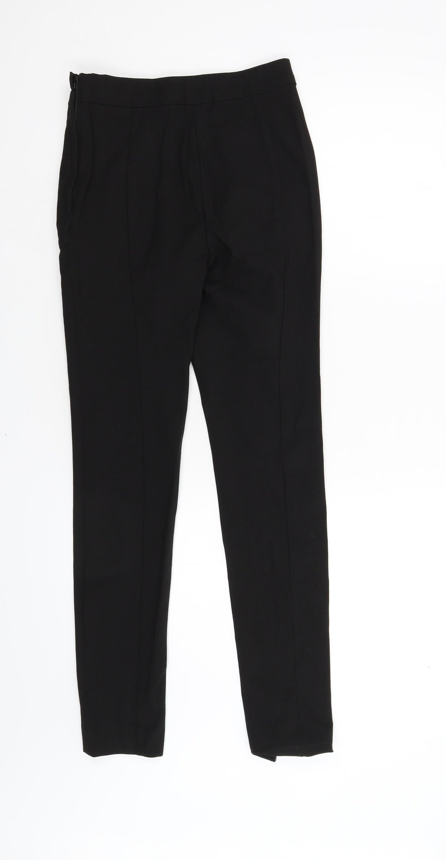 H&M Womens Black   Trousers  Size 4 L28 in