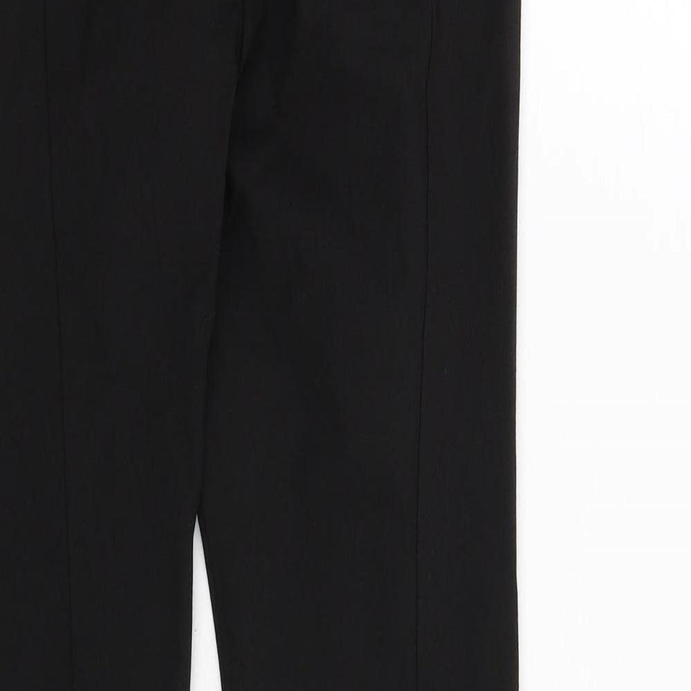 H&M Womens Black   Trousers  Size 4 L28 in