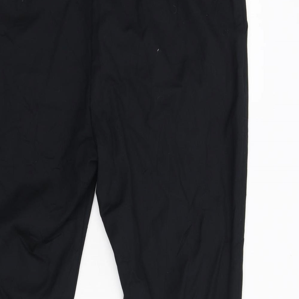 F&F Womens Black   Trousers  Size 16 L25 in
