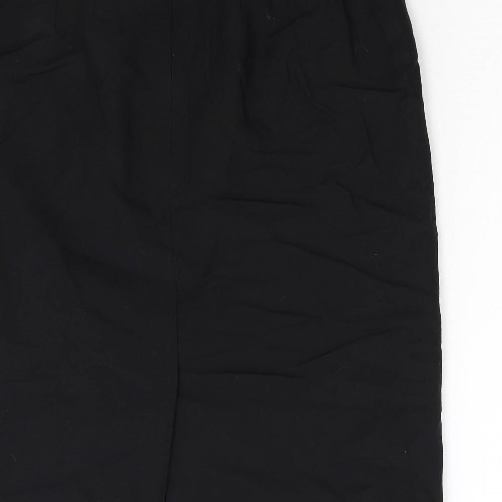 M&S Womens Black   Straight & Pencil Skirt Size 16
