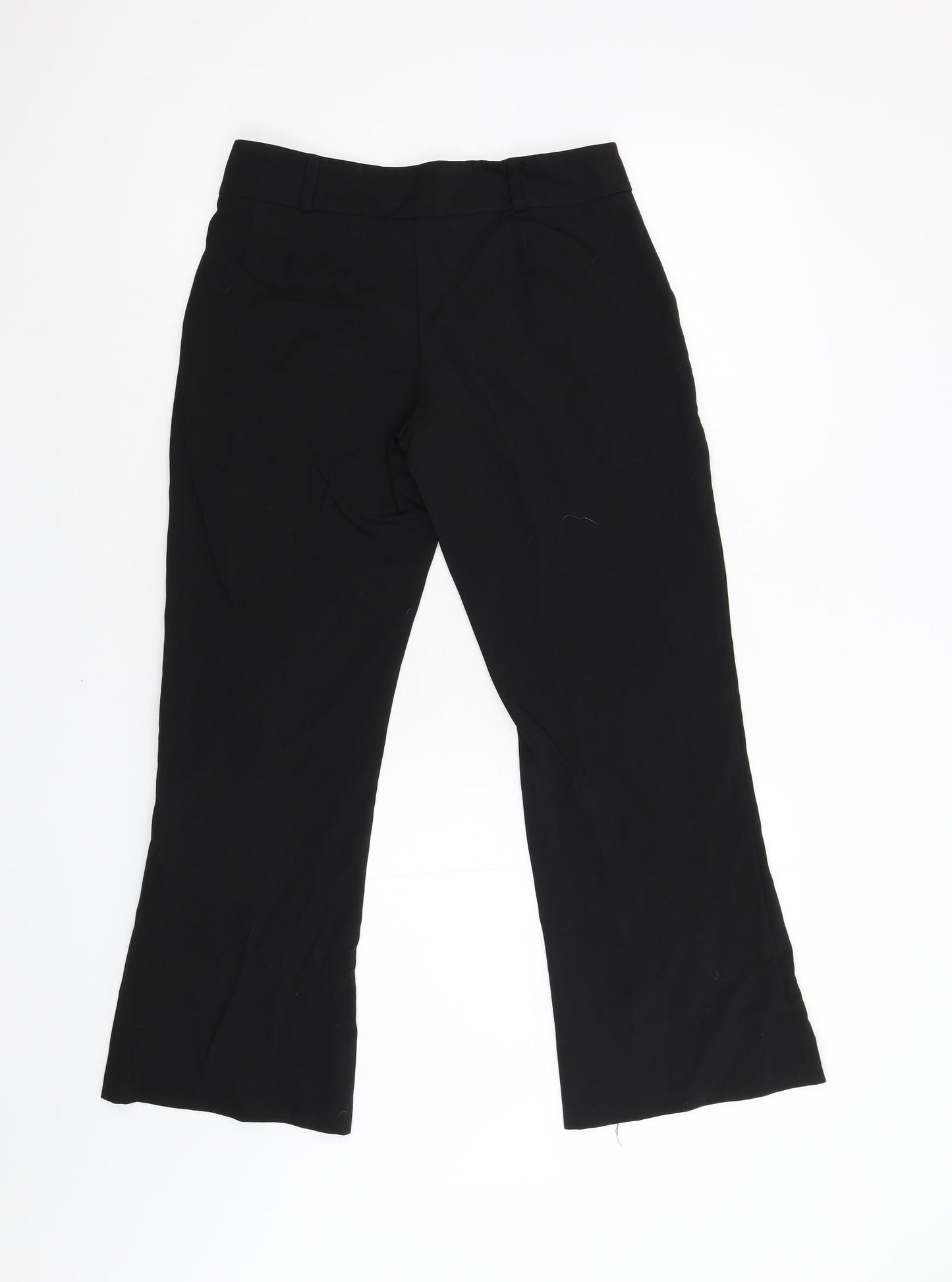 TU Womens Black   Trousers  Size 8 L26 in
