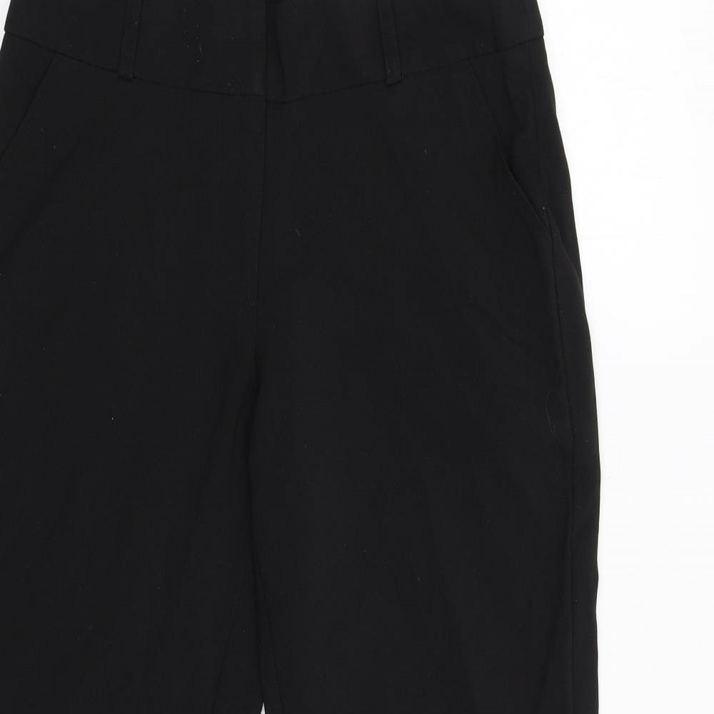 TU Womens Black   Trousers  Size 8 L26 in