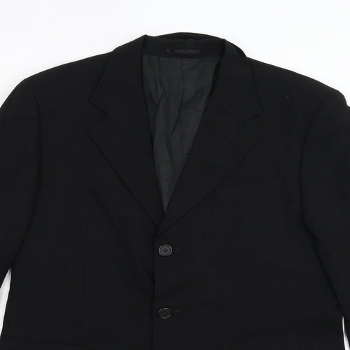 Yves Saint Laurent Mens Black   Jacket Suit Jacket Size 50