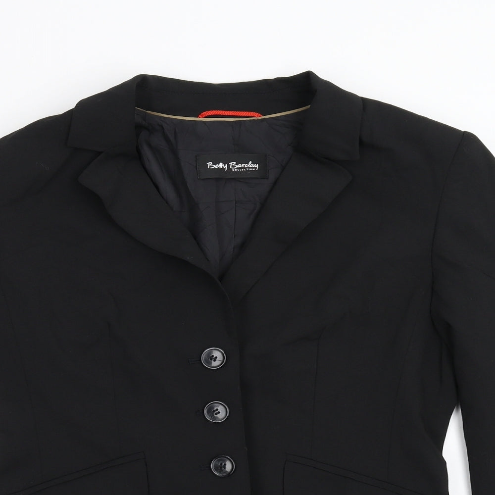 Betty Barclay Womens Black   Jacket Suit Jacket Size 10