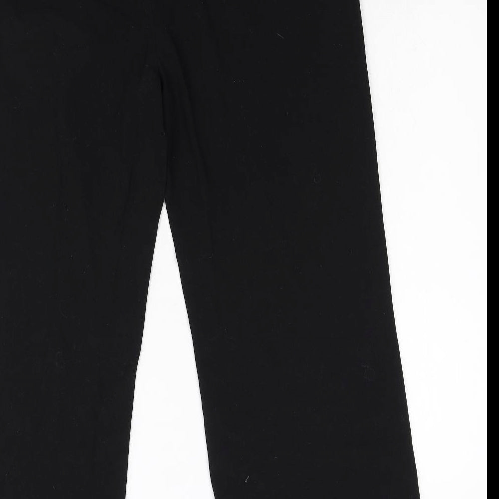 EAST Womens Black   Trousers  Size 14 L28 in