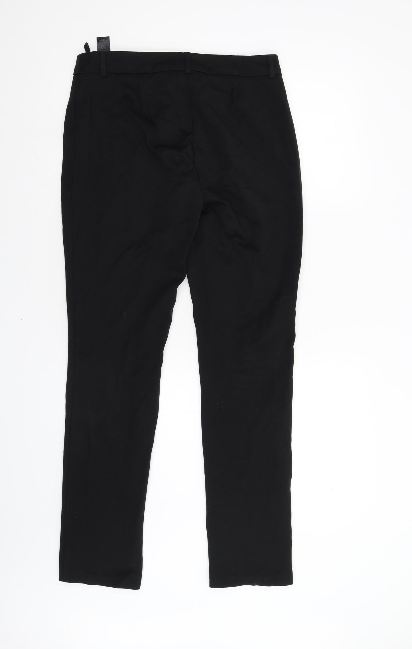 M&S Womens Black   Trousers  Size 10 L30 in