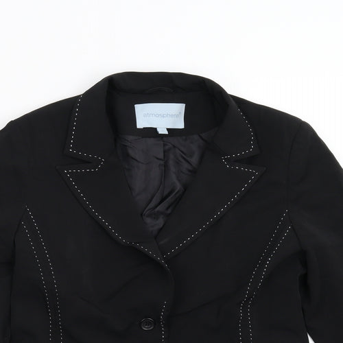 Primark Womens Black   Jacket Suit Jacket Size 12