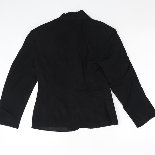 Preworn Womens Black   Jacket Blazer Size S