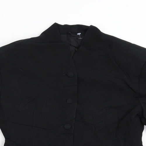 Preworn Womens Black   Jacket Blazer Size S