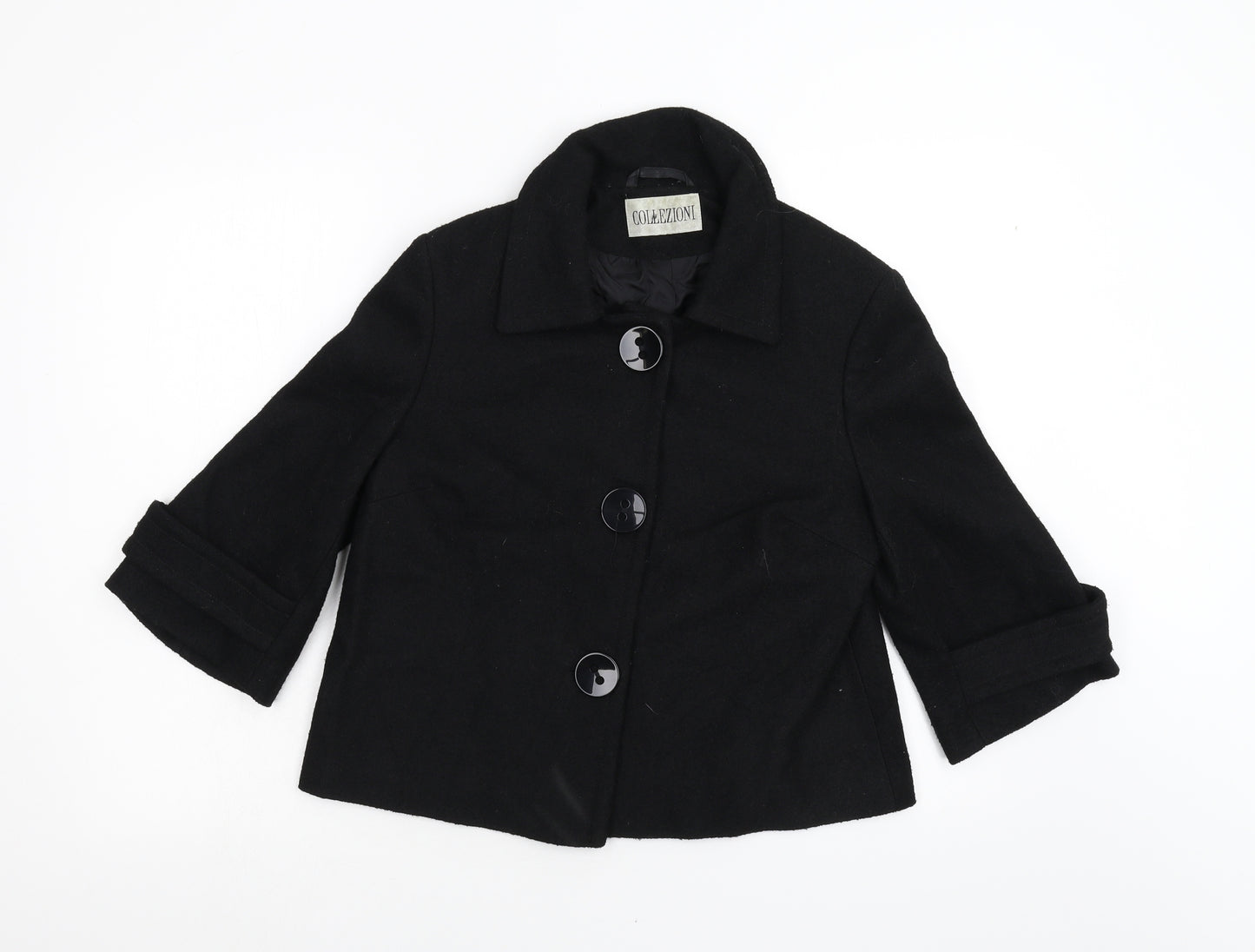 Collezioni Womens Black   Jacket  Size 12
