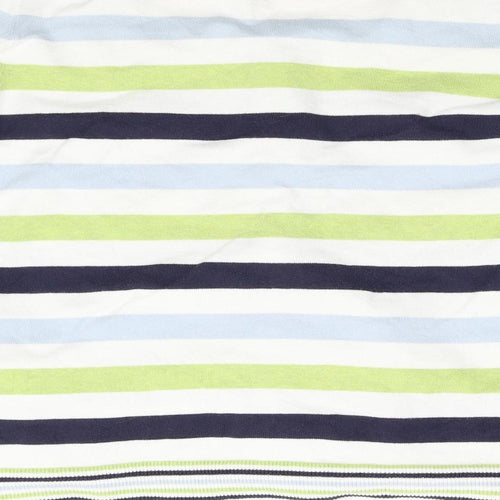 Artigiano Womens Multicoloured Striped  Pullover Jumper Size L