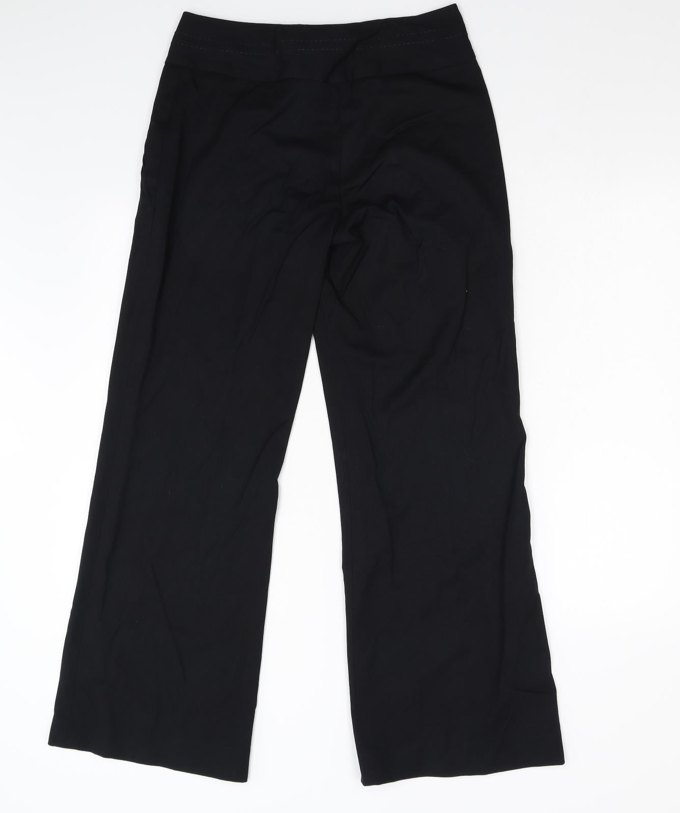 NEXT Womens Black   Trousers  Size 10 L29 in