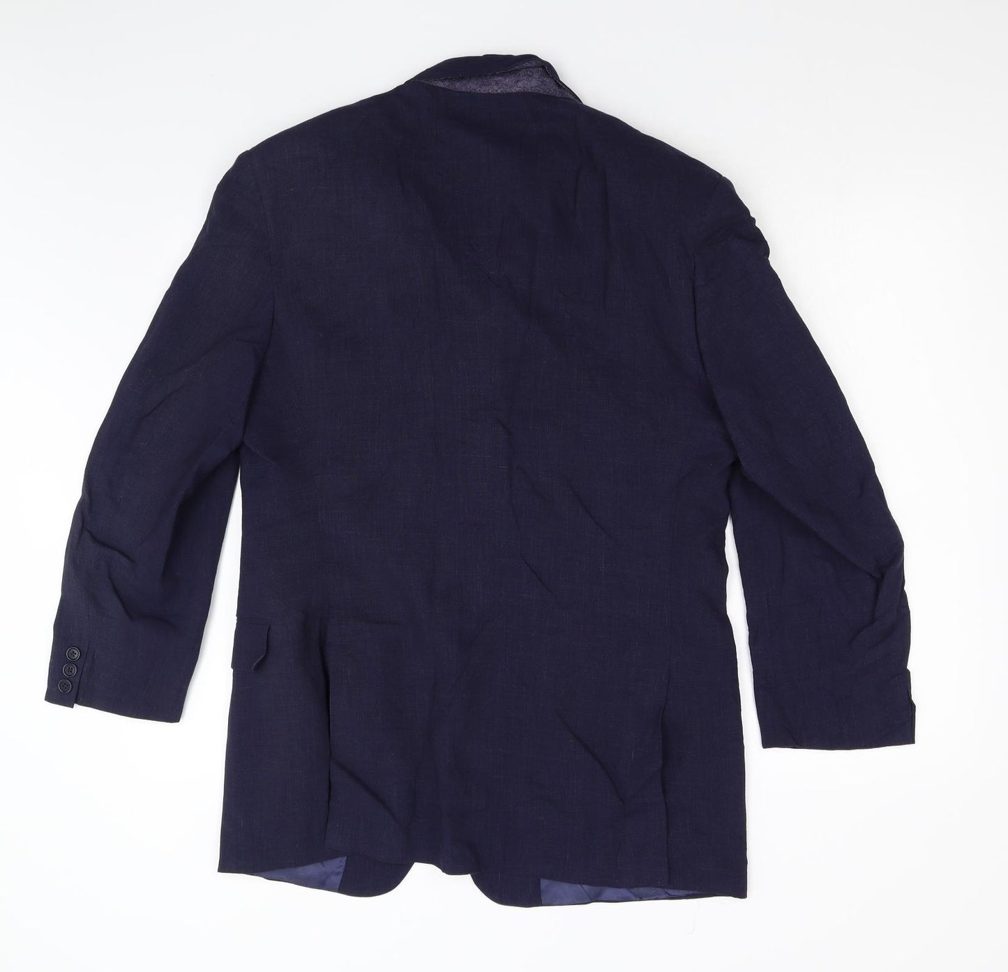 Principe Mens Blue   Jacket Suit Jacket Size 40
